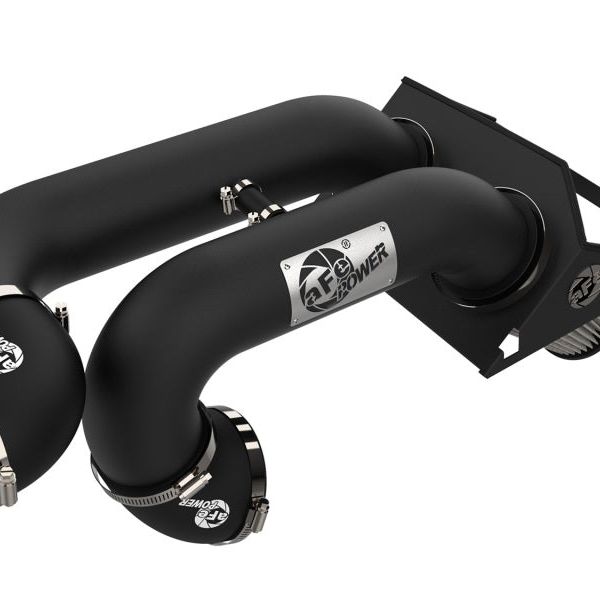 aFe 51-12972-B - AFE51-12972-B - aFe MagnumFORCE 2XP Intake w/3.5in Black Steel Housing Pro DRY S Filter 2017 Ford F-150 V6-3.5L (tt) - Shipped in Europe - Tuningsupply.com
