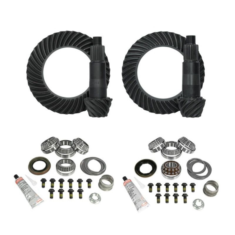Yukon Gear & Axle YGK067 - YUKYGK067 - Yukon Gear & Install Kit Package for Jeep Rubicon JL/JT w/D44 Front & Rear in a 4.56 Ratio - Shipped in Europe - Tuningsupply.com