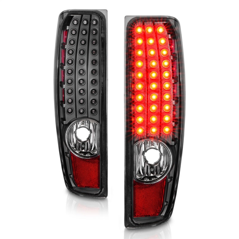 ANZO 311385 - ANZ311385 - ANZO 04-10 Chevy Colorado LED Taillights G2 - Black - Shipped in Europe - Tuningsupply.com