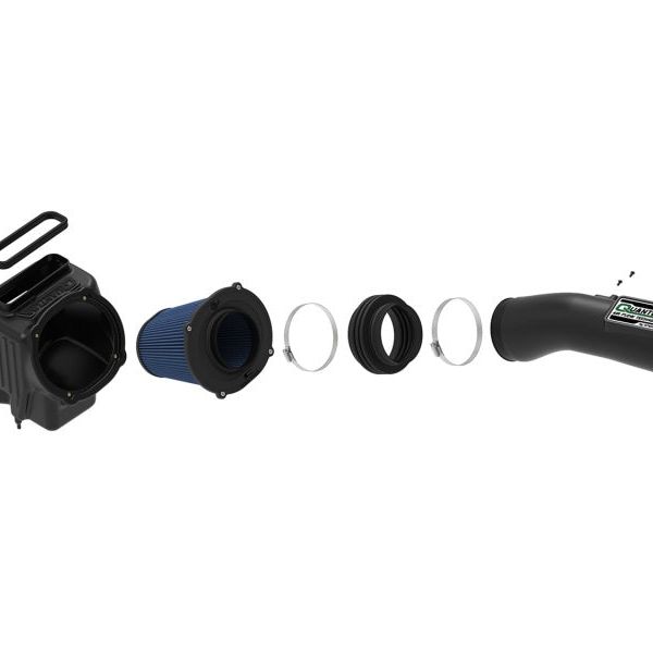 aFe 53-10007R - AFE53-10007R - aFe Quantum Pro 5R Cold Air Intake System 17-18 GM/Chevy Duramax V6-6.6L L5P - Oiled - Shipped in Europe - Tuningsupply.com