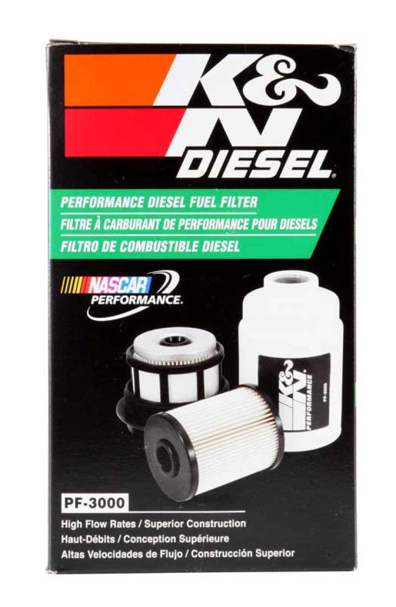 K&N Engineering PF-3000 - KNNPF-3000 - K&N Cellulose Media Fuel Filter 3.5in OD x 6.281in L - Shipped in Europe - Tuningsupply.com