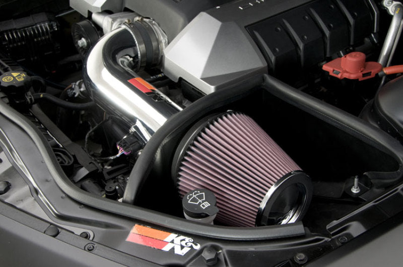 K&N Engineering 69-4519TP - KNN69-4519TP - K&N 10 Camaro 6.2L V8 Polished Typhoon Short Ram Intake - Shipped in Europe - Tuningsupply.com