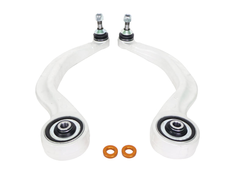 Whiteline KTA406 - WHLKTA406 - Whiteline 2017+ Tesla Model 3 Front Lower Compliance Control Arm Set (w/ ALK) - Shipped in Europe - Tuningsupply.com