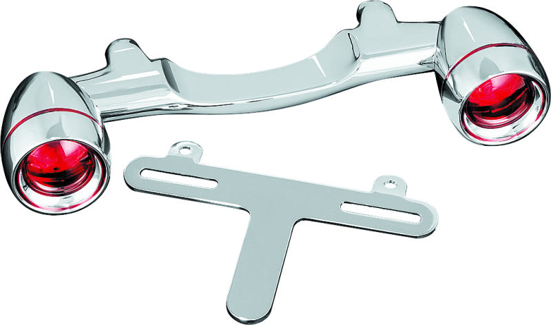 Kuryakyn 2098 - KUR2098 - Kuryakyn Bullet Light Rear Signal Bar - Shipped in Europe - Tuningsupply.com