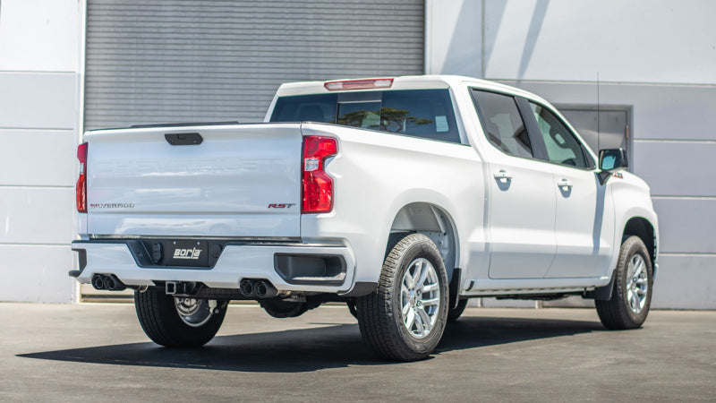 Borla 140994CFBA - BOR140994CFBA - Borla 2024 Chevy Silverado 1500 6.2L V8 S-Type Catback Exhaust w/ Simulator - CF Black Anodized - Shipped in Europe - Tuningsupply.com