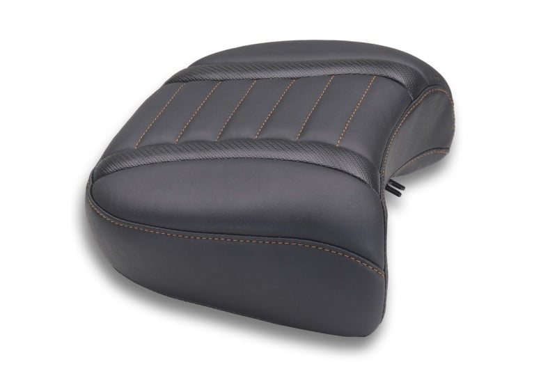 Mustang Motorcycle 88420MO - MMP88420MO - Mustang 23-25 Harley CVO Rd Glide Std, Str Glide and Rd Glide, Deluxe Touring Wide Passenger Black - Shipped in Europe - Tuningsupply.com