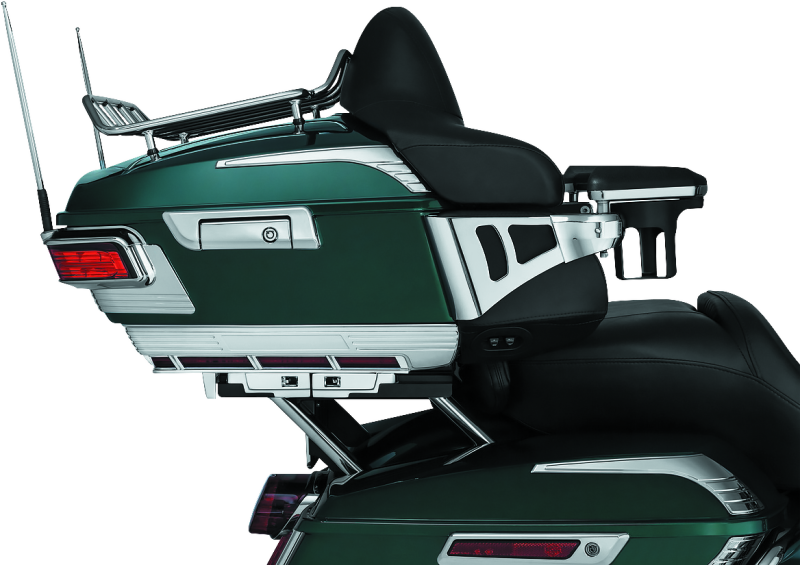 Kuryakyn 8731 - KUR8731 - Kuryakyn Quick Adjust Tour-Pak Relocator 14-Up Touring Chrome - Shipped in Europe - Tuningsupply.com