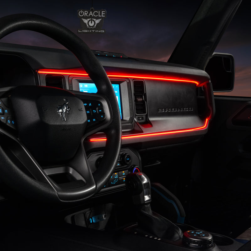 ORACLE Lighting 4237-332 - ORL4237-332 - Oracle 21-25 Ford Bronco ColorSHIFT LED Interior Dash Board Kit - Shipped in Europe - Tuningsupply.com