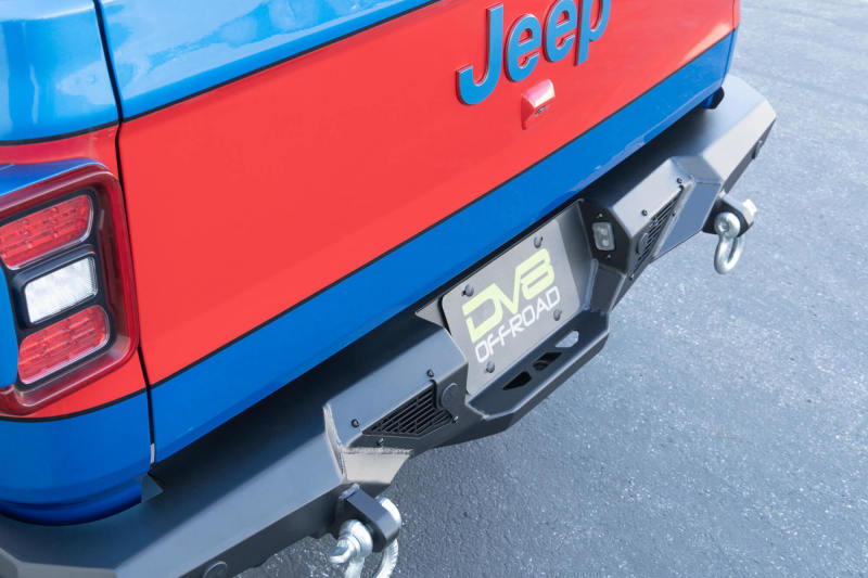 DV8 Offroad - DVERBGL-09 - DV8 Offroad 20-23 Jeep Gladiator JT Spec Series Rear Bumper - Shipped in Europe - Tuningsupply.com
