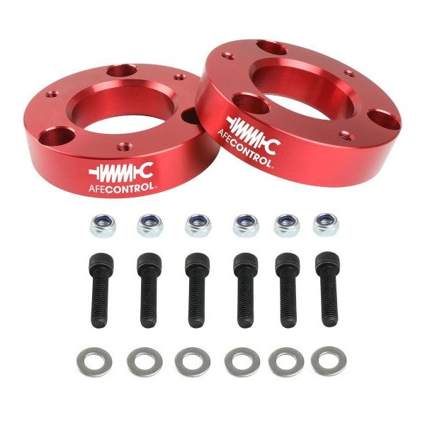 aFe 416-30T001-R - AFE416-30T001-R - aFe CONTROL 2.0 IN Leveling Kit 04-21 Ford F-150 - Red - Shipped in Europe - Tuningsupply.com