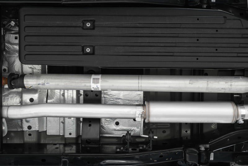 MBRP PS5209AL - MBRPS5209AL - MBRP 2021+ Ford F150 2.7L/3.5L/5.0L 4in Aluminized Steel Cat-Back - RACE VERSION - Shipped in Europe - Tuningsupply.com