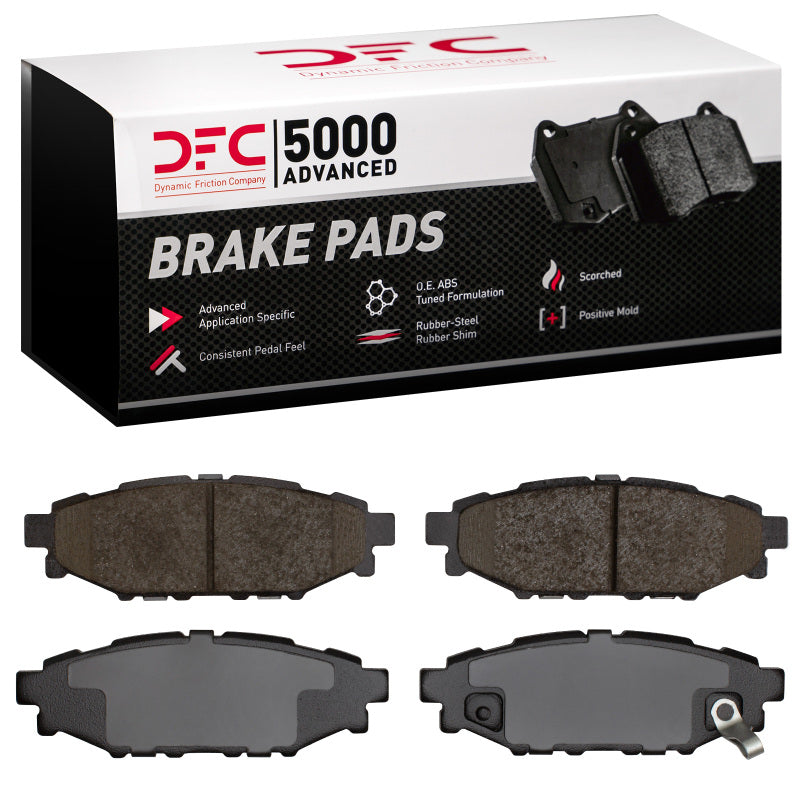 DFC 1551-1114-00 - DFC1551-1114-00 - DFC 05-23 Subaru Impreza Rear 5000 Advanced Ceramic Brake Pads - Shipped in Europe - Tuningsupply.com