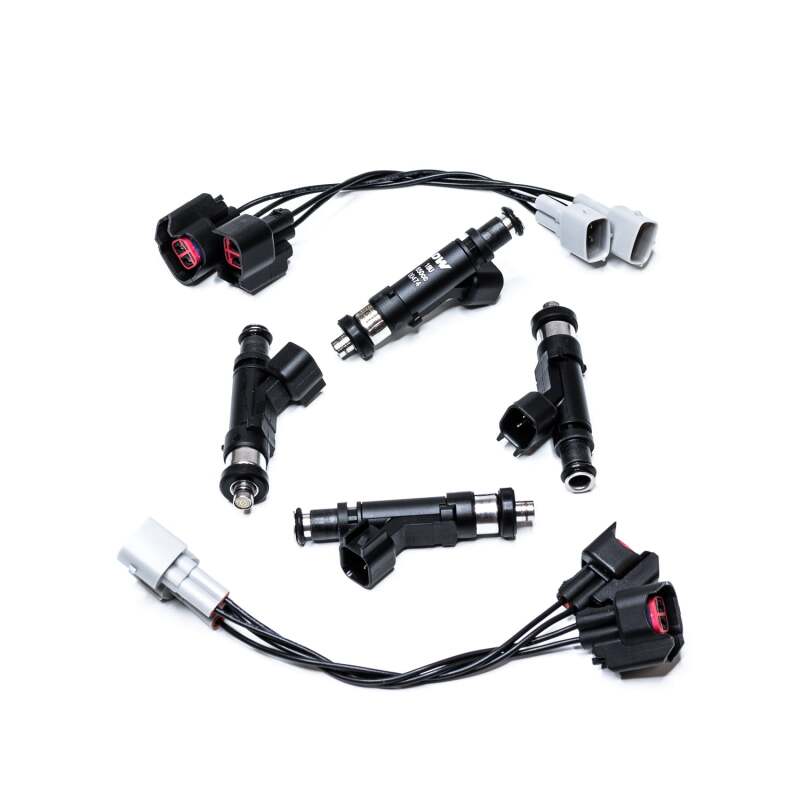 DeatschWerks 18U-05-0650-4 - DWK18U-05-0650-4 - DeatschWerks Mazda Miata (NA/NB) 650cc Injectors - Set of 4 - Shipped in Europe - Tuningsupply.com