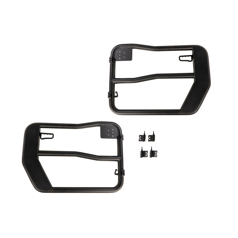 Rugged Ridge 11509.31 - RUG11509.31 - Rugged Ridge Fortis Tube Doors Front 07-18 Jeep Wrangler JK - Shipped in Europe - Tuningsupply.com