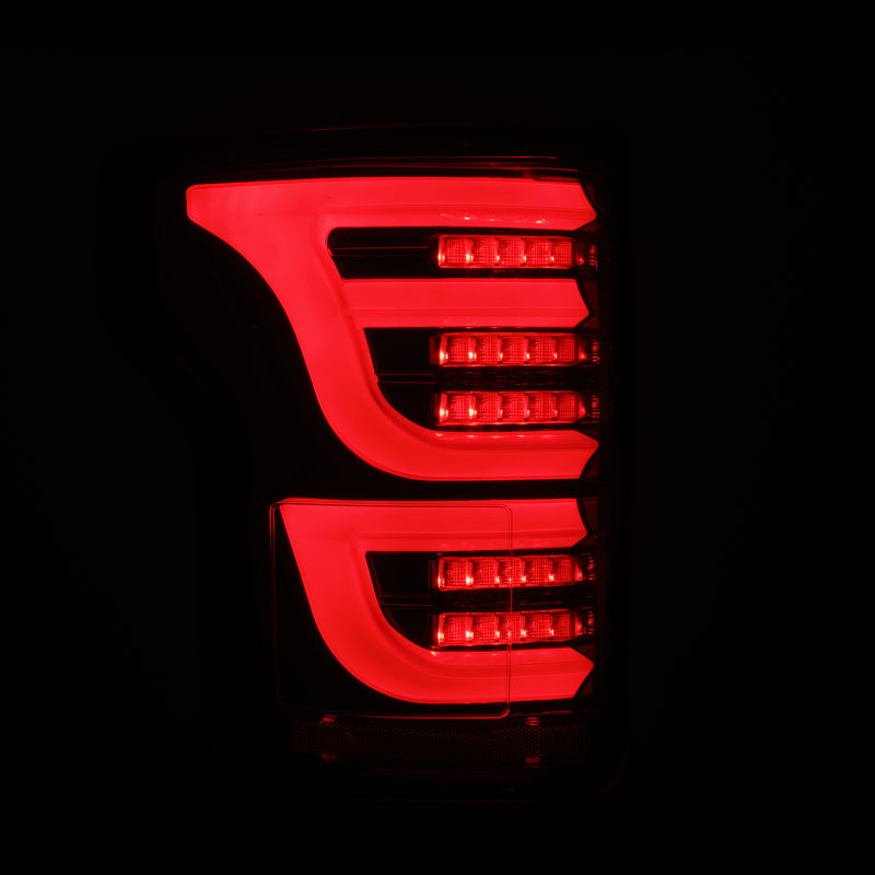 AlphaRex 652030 - ARX652030 - AlphaRex 15-20 Ford F150 Luxx-Series LED Tail Lights Alpha-Black - Shipped in Europe - Tuningsupply.com