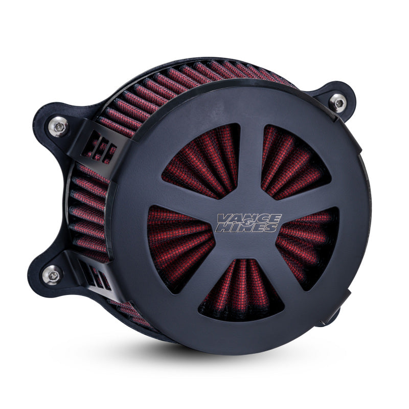 Vance and Hines 41466 - VAH41466 - Vance & Hines HD Multi Fit Radiant V Intake Kit Black - Shipped in Europe - Tuningsupply.com