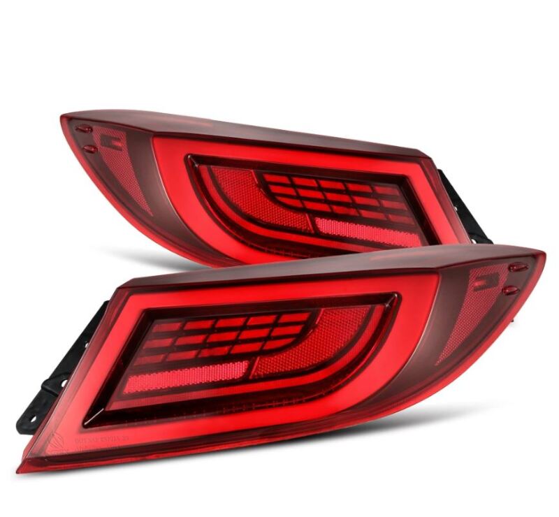 AlphaRex 675030 - ARX675030 - AlphaRex 22-24 Toyota GR86 LUXX LED Taillights Vivid Red - Shipped in Europe - Tuningsupply.com