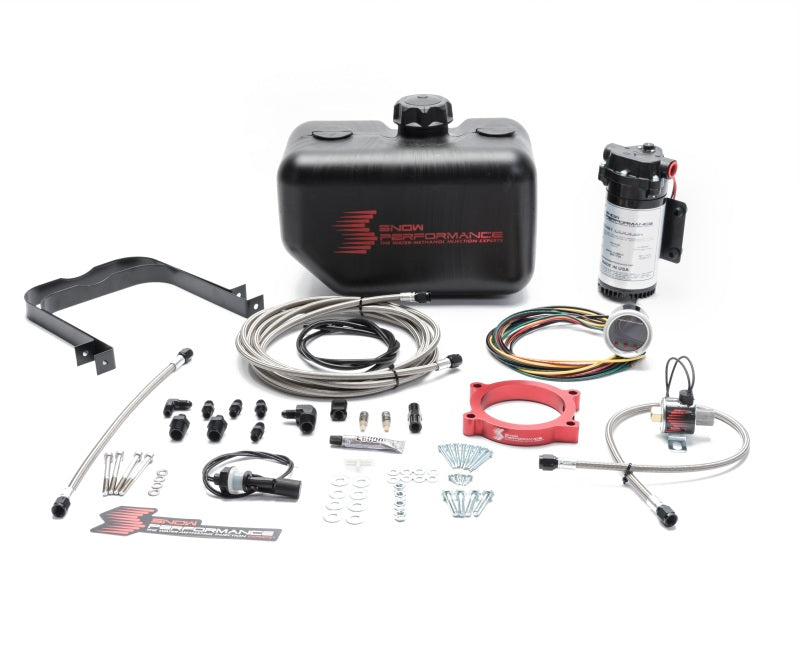 Snow Performance SNO-2160-BRD - SNOSNO-2160-BRD - Snow Performance 10-15 Camaro Stg 2 Boost Cooler F/I Water Injection Kit (SS Braided Line & 4AN) - Shipped in Europe - Tuningsupply.com