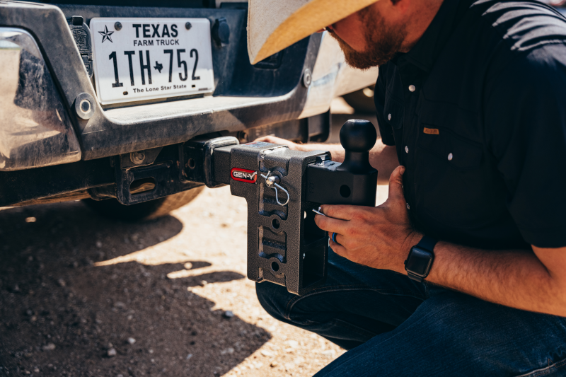 GEN-Y Hitch GH-626 - GENGH-626 - Gen-Y Mega Duty 2.5in Shank 15in Drop 21K Hitch w/Dual-Ball/Pintle Lock/Stabilizer Kit - Shipped in Europe - Tuningsupply.com