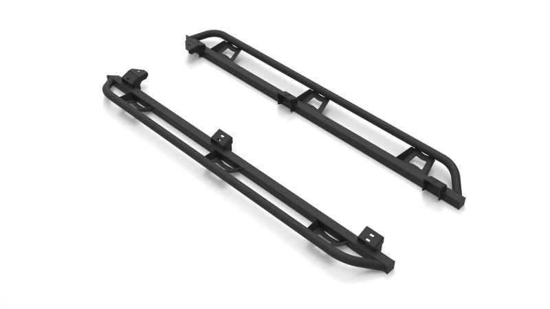 N-Fab - NFBTST16CC-TX - N-Fab Trail Slider Steps 16-20 Toyota Tacoma Crew Cab All Beds - SRW - Textured Black - Shipped in Europe - Tuningsupply.com