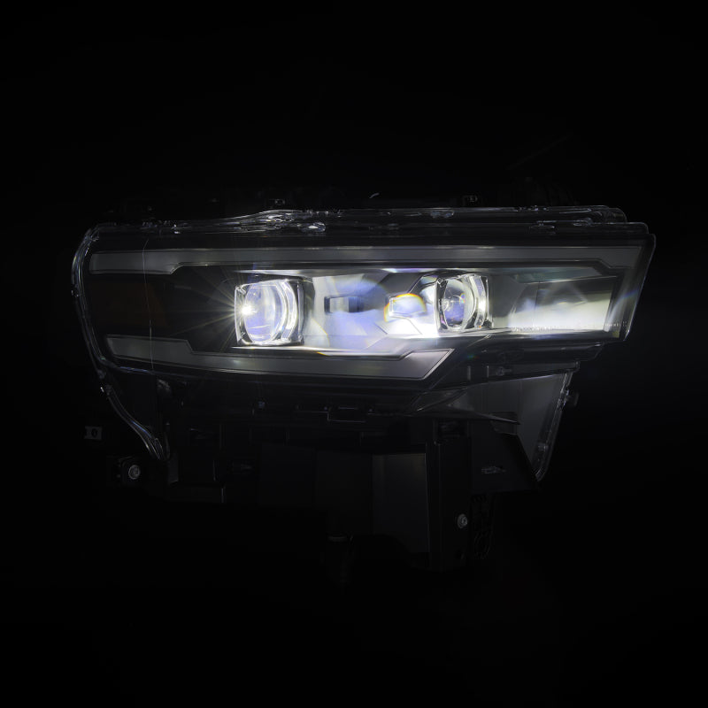 AlphaRex 880907 - ARX880907 - AlphaRex 25-26 Dodge Ram 1500 Luxx LED Proj Headlights -Black w/Activ Lit/ Seq Signal/Switchbk DRL - Shipped in Europe - Tuningsupply.com