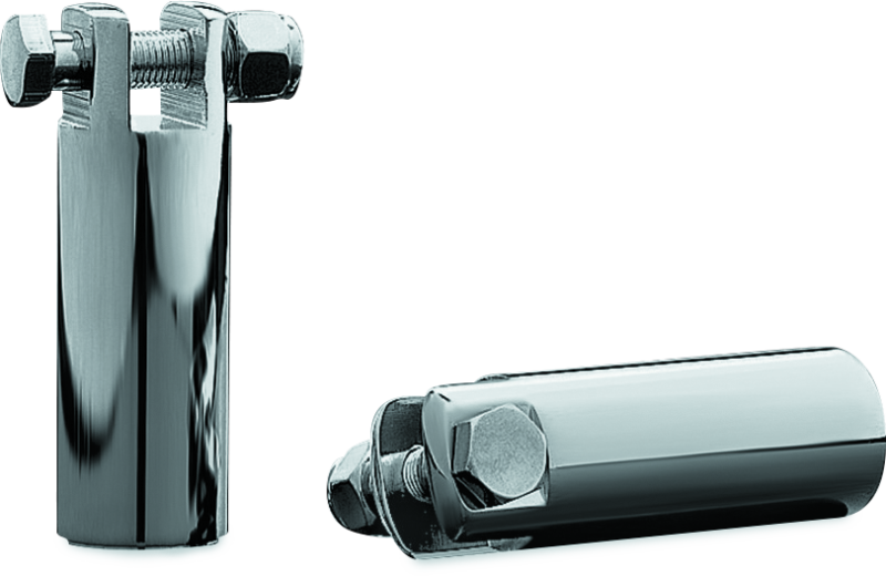 Kuryakyn 8087 - KUR8087 - Kuryakyn 3 1/2in Extended Peg Mount With 3/8in-16 Mount Bolts Chrome - Shipped in Europe - Tuningsupply.com