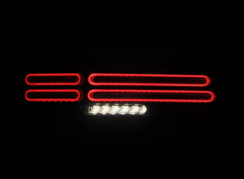 AlphaRex 691022 - ARX691022 - AlphaRex 23-25 Nissan Z Nova-Series Quad-Loop Style Prismatic LED Tail Lights - Alpha Black - Shipped in Europe - Tuningsupply.com