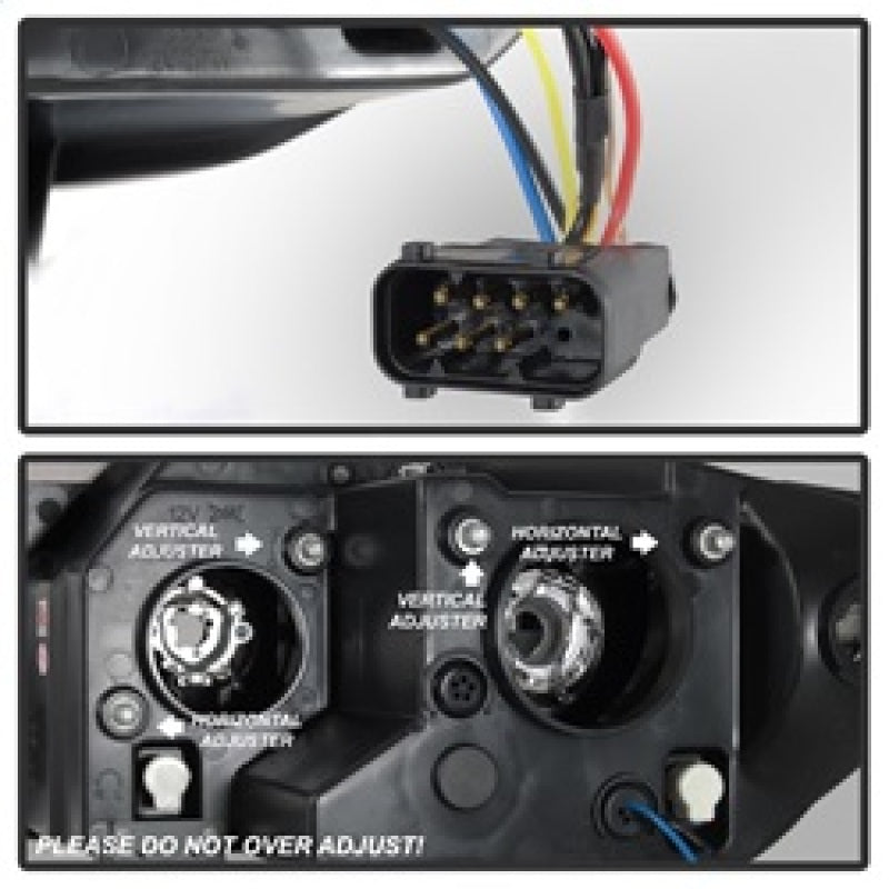 SPYDER 5029072 - SPY5029072 - Spyder BMW Z4 03-08 Projector Headlights Halogen Model Only - LED Halo Black PRO-YD-BMWZ403-HL-BK - Shipped in Europe - Tuningsupply.com