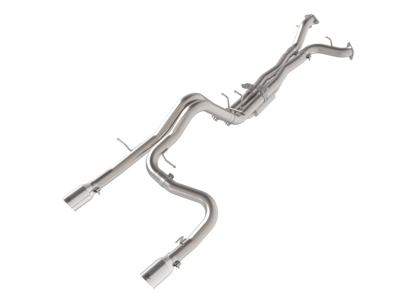 aFe 49-33154-P - AFE49-33154-P - aFe 22-26 Ford Bronco V6 3.0L (tt) Vulcan Series 3in 304SS Cat-Back Exhaust System w/ Polished Tips - Shipped in Europe - Tuningsupply.com