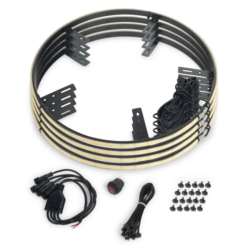 ORACLE Lighting 4238-051 - ORL4238-051 - ORACLE Lighting LED Illuminated Wheel Rings - 16.5in PLASMA White - Shipped in Europe - Tuningsupply.com