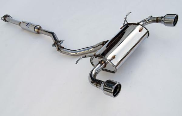 Invidia - INVHS12SSTG3S - Invidia Subaru BRZ / Scion FRS Q300 w/ Rolled SS Tips Cat- Back Exhaust - Shipped in Europe - Tuningsupply.com