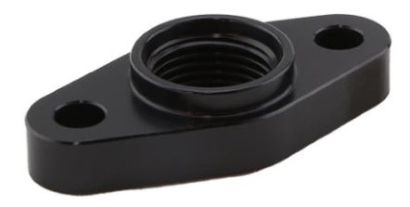 Turbosmart TS-0804-1011 - TURTS-0804-1011 - Turbosmart Billet Turbo Drain Adapter w/ Silicon O-Ring 52mm Mounting Holes - T3/T4 Style Fit - Shipped in Europe - Tuningsupply.com