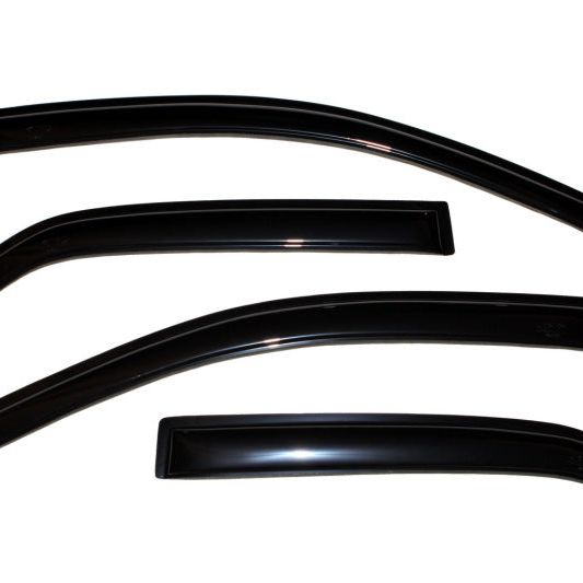 AVS 94229 - AVS94229 - AVS 02-06 Mitsubishi Lancer Ventvisor Outside Mount Window Deflectors 4pc - Smoke - Shipped in Europe - Tuningsupply.com