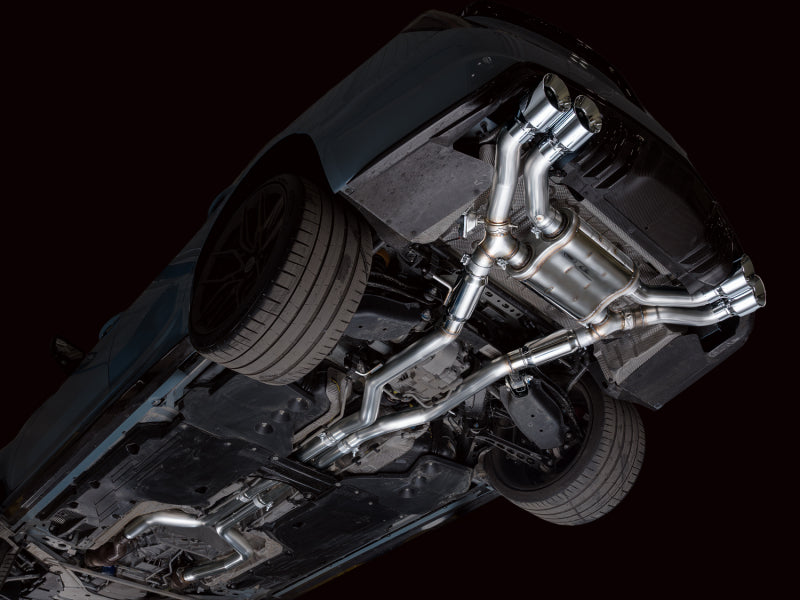 AWE Tuning 3025-42562 - AWE3025-42562 - AWE Tuning 22-26 Cadillac CT5-V Blackwing SwitchPath Exhaust - Chrome Silver Tips - Shipped in Europe - Tuningsupply.com