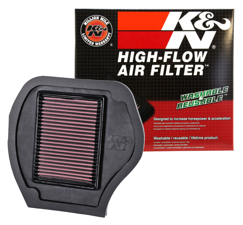 K&N Engineering YA-7007 - KNNYA-7007 - K&N 07-09 Yamaha YFM700F Grizzly FI Auto 4x4 Replacement Air Filter - Shipped in Europe - Tuningsupply.com