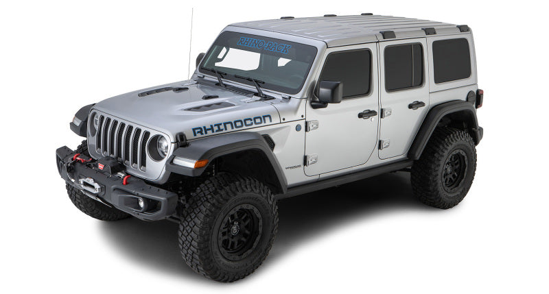 Rhino-Rack RJLB1 - RHRRJLB1 - Rhino-Rack 18-20 Jeep Wrangler JL 4 Door 3 Base Backbone Mounting System - Shipped in Europe - Tuningsupply.com
