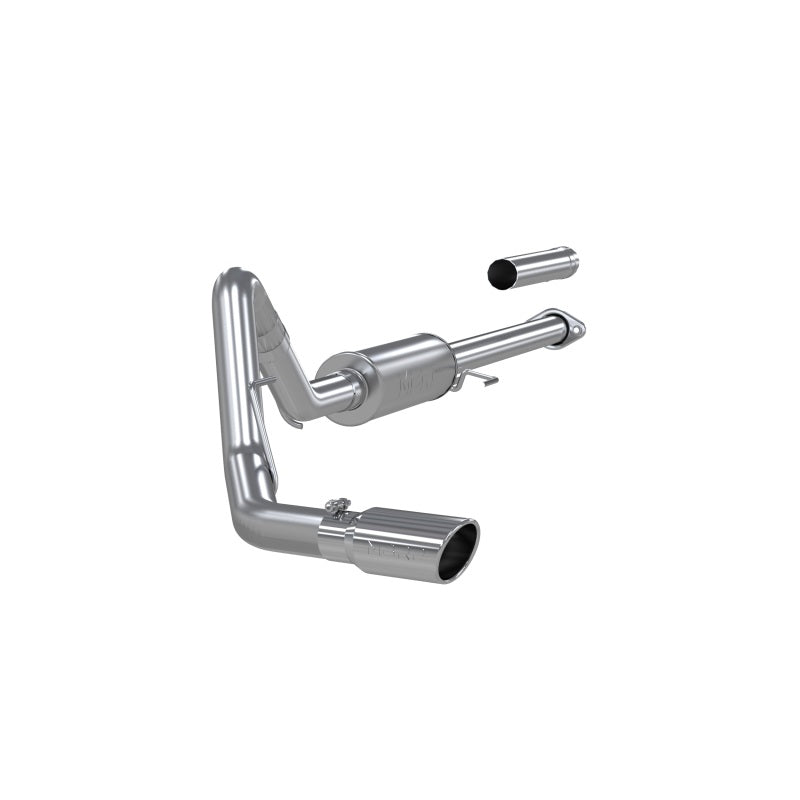 MBRP PS5253AL - MBRPS5253AL - MBRP 2015 Ford F-150 2.7L / 3.5L EcoBoost 3in Cat Back Single Side Alum Exhaust System - Shipped in Europe - Tuningsupply.com