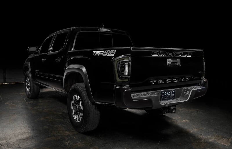 ORACLE Lighting 5911-504-T - ORL5911-504-T - Oracle Lighting 16-23 Gen 3 Toyota Tacoma Black Series Flush Style LED Tail Lights - Shipped in Europe - Tuningsupply.com