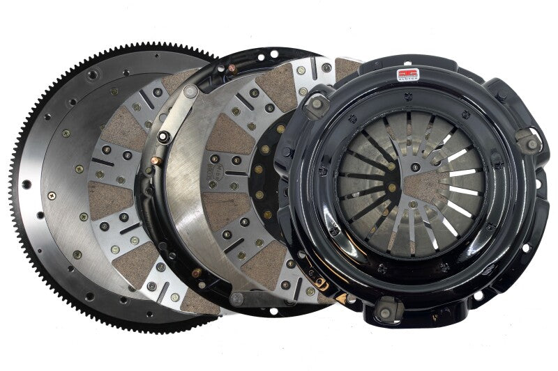 Competition Clutch P2456075-2M - COMP2456075-2M - Competition Clutch Nissan 400Z 245mm Twin Disc Street/Track Clutch Kit w/ Aluminum Flywheel - Shipped in Europe - Tuningsupply.com