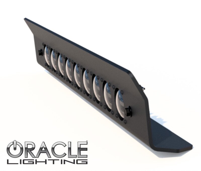 ORACLE Lighting 5883-005 - ORL5883-005 - ORACLE Lighting 18-22 Jeep Wrangler JL Skid Plate w/ Integr LED Emitters - Amber - Shipped in Europe - Tuningsupply.com