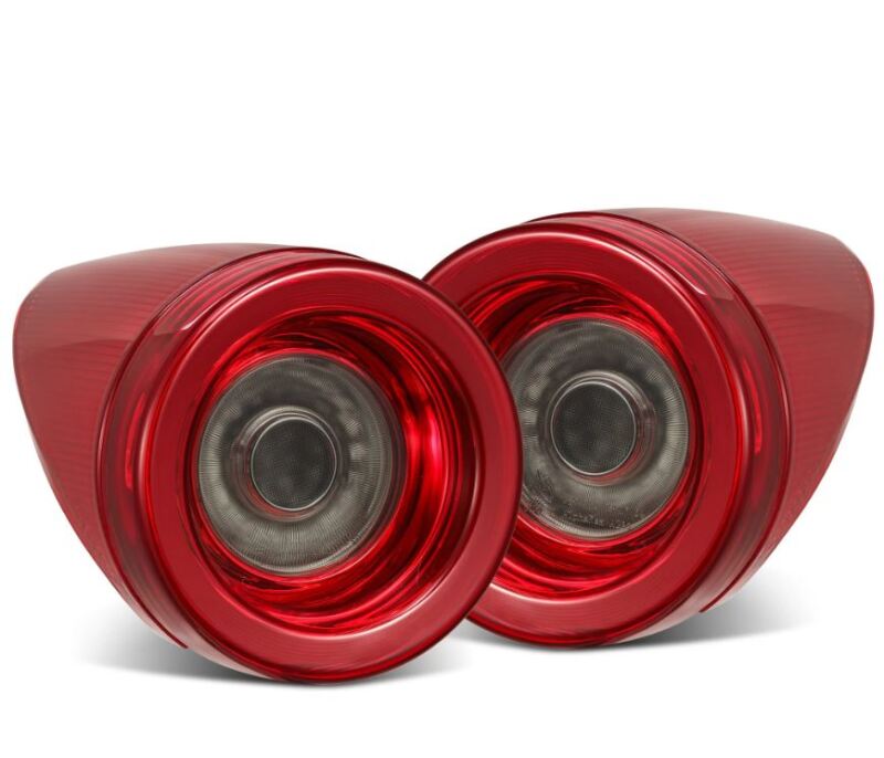 AlphaRex 668003 - ARX668003 - AlphaRex 10-15 Ferrari 458 NOVA-Series Prismatic LED Tail Lights Red Smoke - Shipped in Europe - Tuningsupply.com