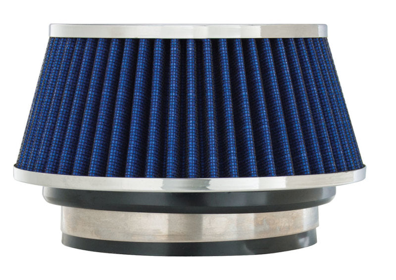 Spectre 8166 - SPE8166 - Spectre Adjustable Conical Air Filter 2-1/2in. Tall (Fits 3in. / 3-1/2in. / 4in. Tubes) - Blue - Shipped in Europe - Tuningsupply.com