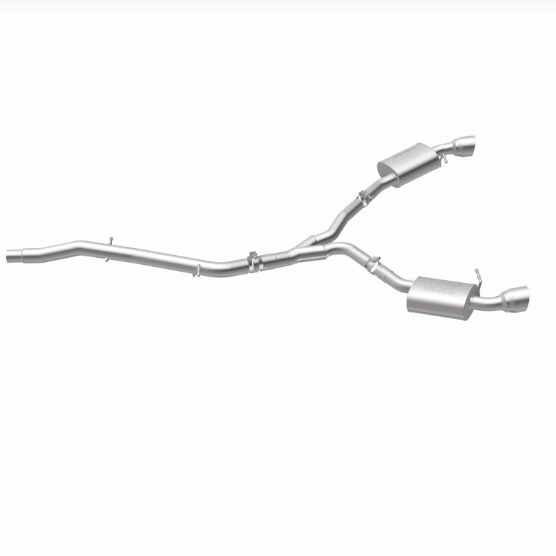 Magnaflow 19390 - MAG19390 - MagnaFlow 18-19 Audi A5 Dual Exit Polished Stainless CatBack Exhaust - 3in Main Piping Diameter - Shipped in Europe - Tuningsupply.com