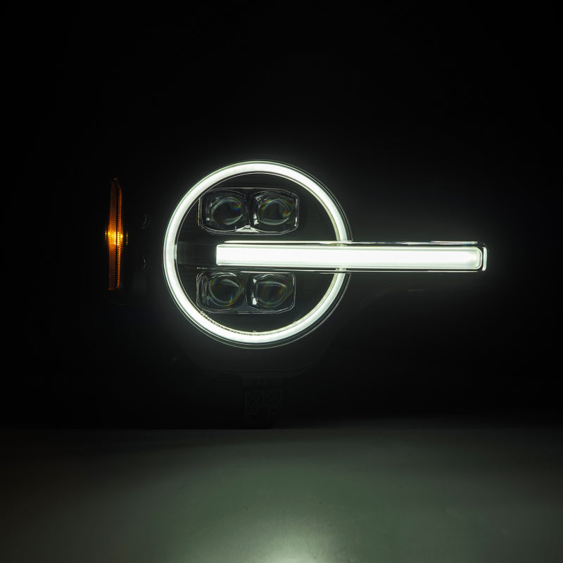 AlphaRex - ARX880260 - AlphaRex 21-23 Ford Bronco NOVA LED Projector Headlights Black - Shipped in Europe - Tuningsupply.com