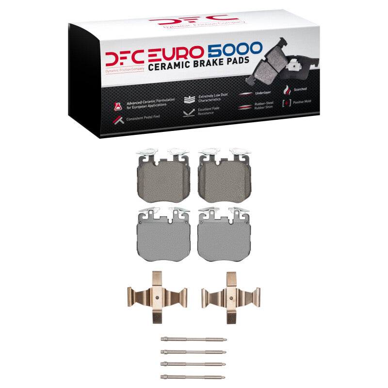 DFC 1600-1868-01 - DFC1600-1868-01 - DFC 16-25 BMW M850i xDrive Front Euro 5000 Ceramic Brake Pads and Hardware Kit - Shipped in Europe - Tuningsupply.com
