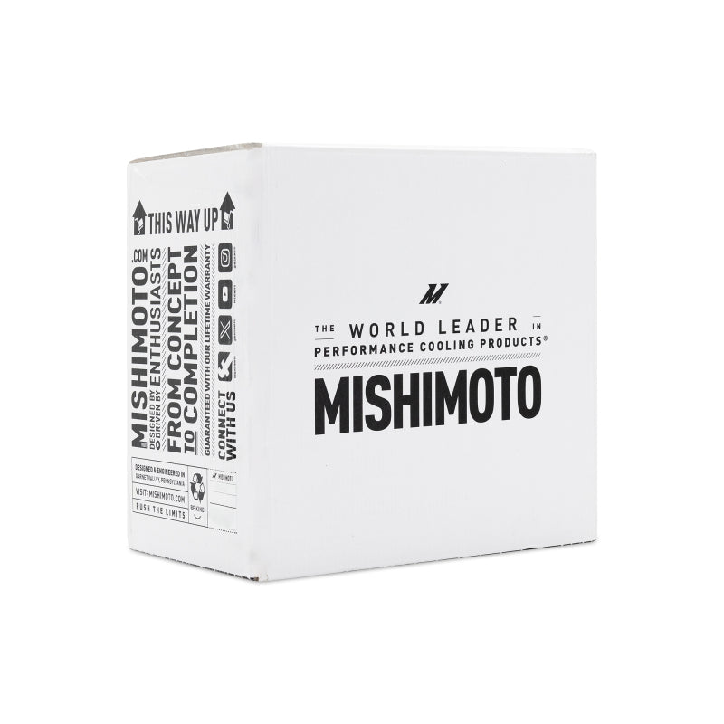 Mishimoto MMOC-23-K - MISMMOC-23-K - Mishimoto Universal Oil Cooler Kit 23 Row Cooler and 1in x 8in Fan - Shipped in Europe - Tuningsupply.com