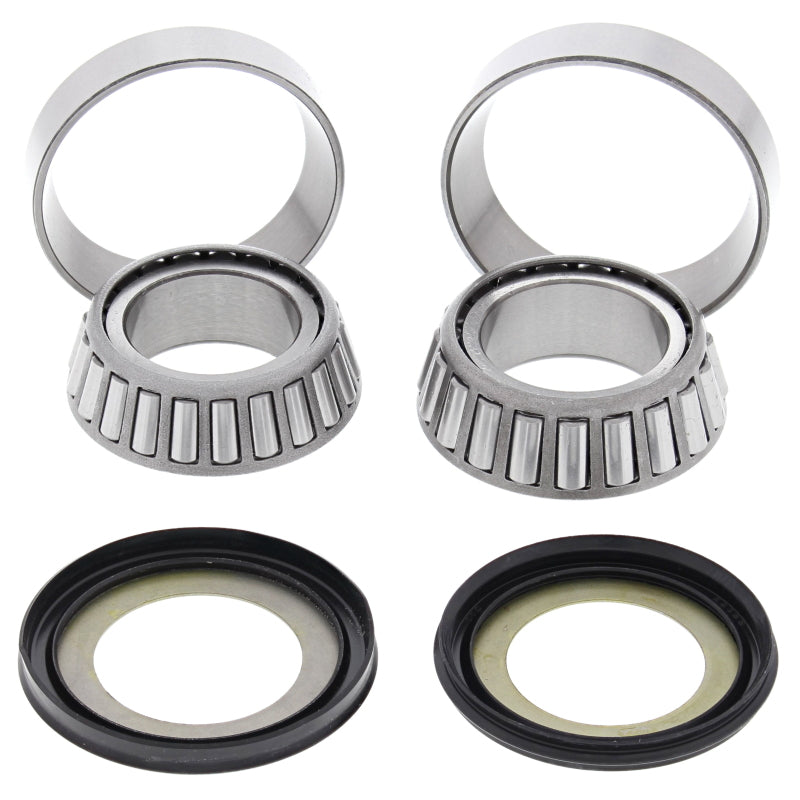 All Balls Racing 22-1023 - ABR22-1023 - All Balls Racing 92-05 Kawasaki KX125 Steering Bearing Kit - Shipped in Europe - Tuningsupply.com