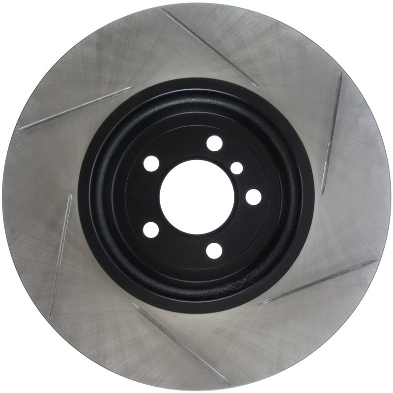 Stoptech 126.34144SR - STO126.34144SR - StopTech Sport 14-15 BMW 435i Right Front Slotted Brake Rotor - Shipped in Europe - Tuningsupply.com