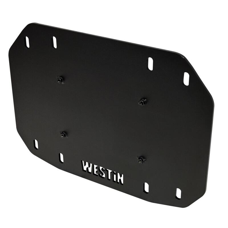 Westin 59-761205 - WES59-761205 - Westin 18-25 Wrangler JL Spare Tire Delete Plate - Tex. Blk - Shipped in Europe - Tuningsupply.com