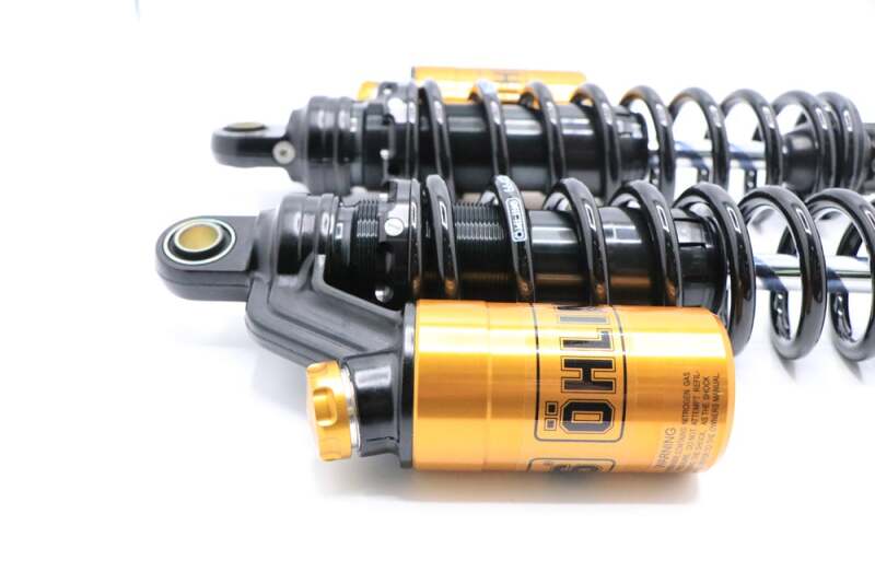 Ohlins HD 764LE - OHLHD 764LE - Ohlins 91-17 Harley-Davidson Dyna FXD STX 36 Blackline Shock Absorber w/ Gold Accents - Shipped in Europe - Tuningsupply.com